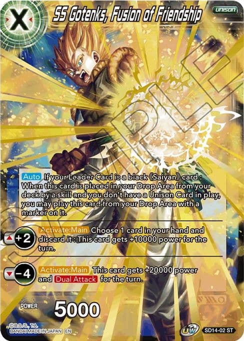 SS Gotenks, Fusion of Friendship
