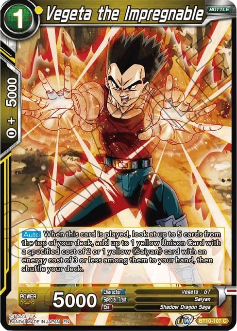 Vegeta the Impregnable