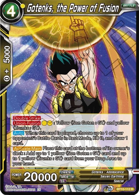 Gotenks, the Power of Fusion