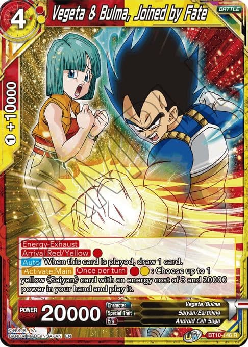 Vegeta & Bulma, Joined by Fate