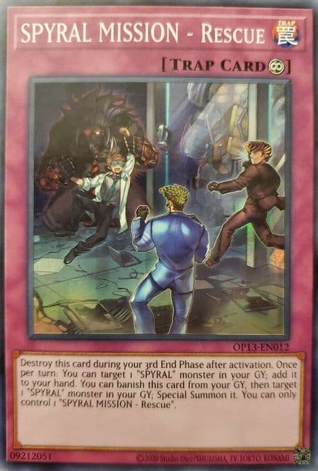 SPYRAL MISSION - Rescue