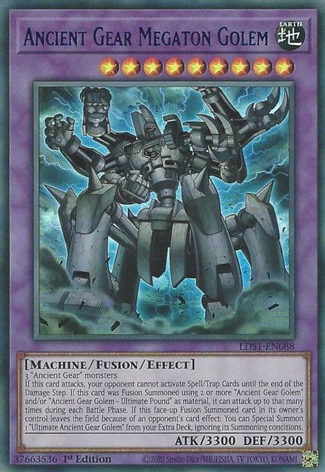 Ancient Gear Megaton Golem (Blue)