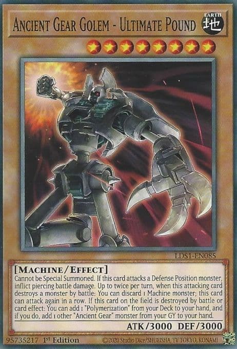 Ancient Gear Golem - Ultimate Pound