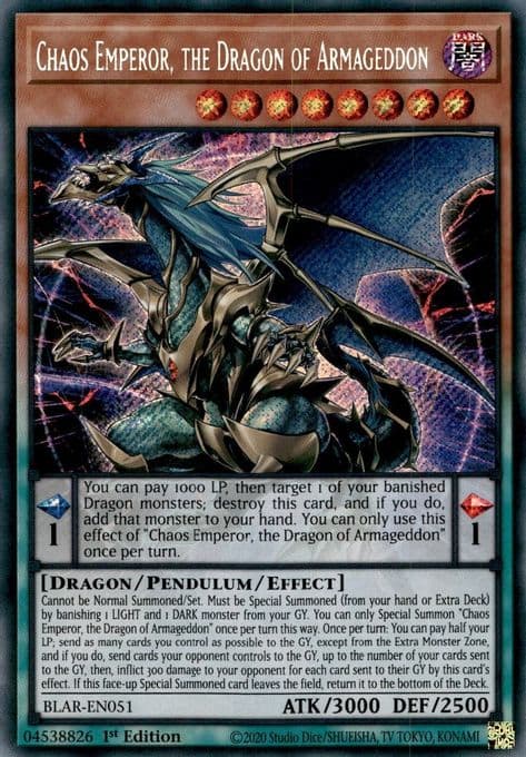 Chaos Emperor, the Dragon of Armageddon