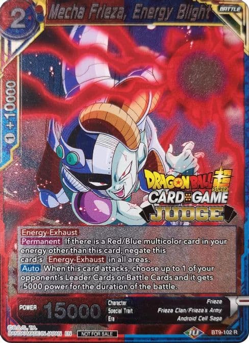 Mecha Frieza, Energy Blight