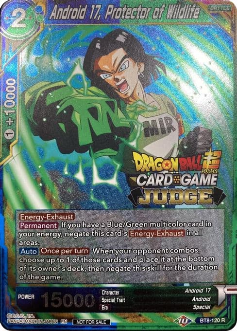 Android 17, Protector of Wildlife