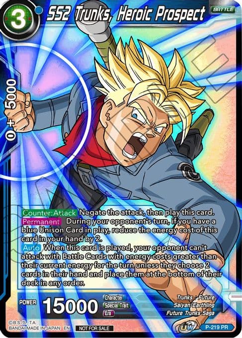 SS2 Trunks, Heroic Prospect (Alternate Art)