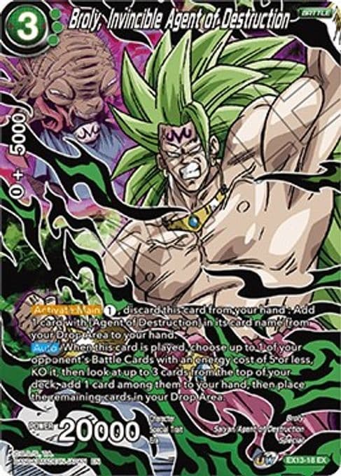 Broly, Invincible Agent of Destruction