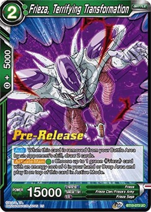 Frieza, Terrifying Transformation