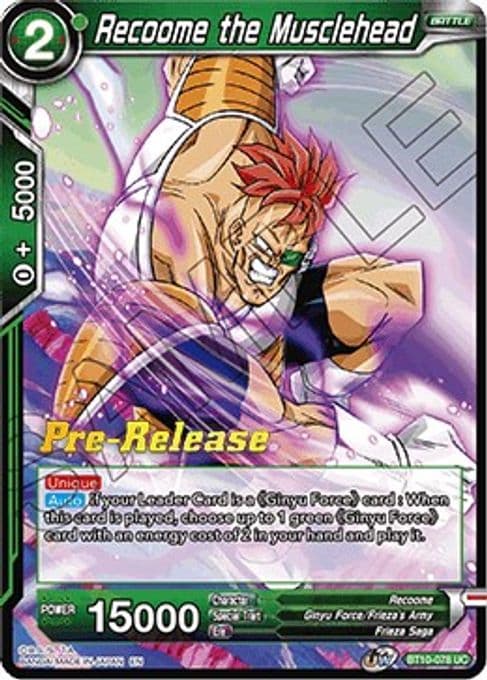 Recoome the Musclehead