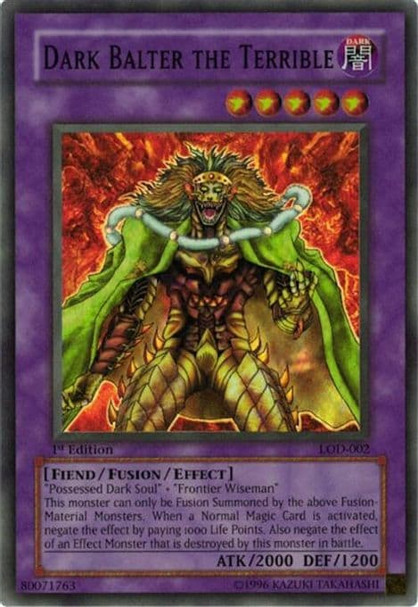 Dark Balter the Terrible