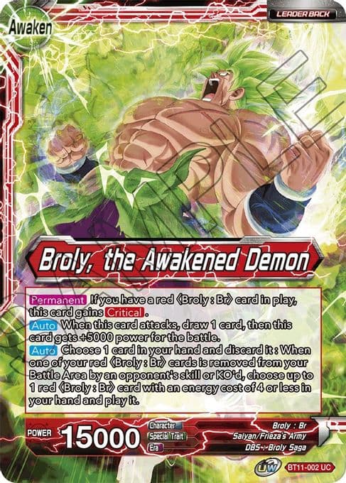 Broly // Broly, the Awakened Demon