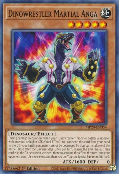 Dinowrestler Martial Anga