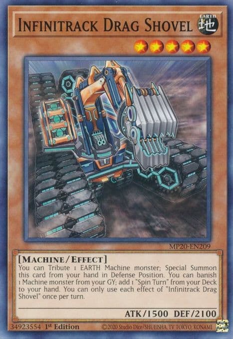 Infinitrack Drag Shovel
