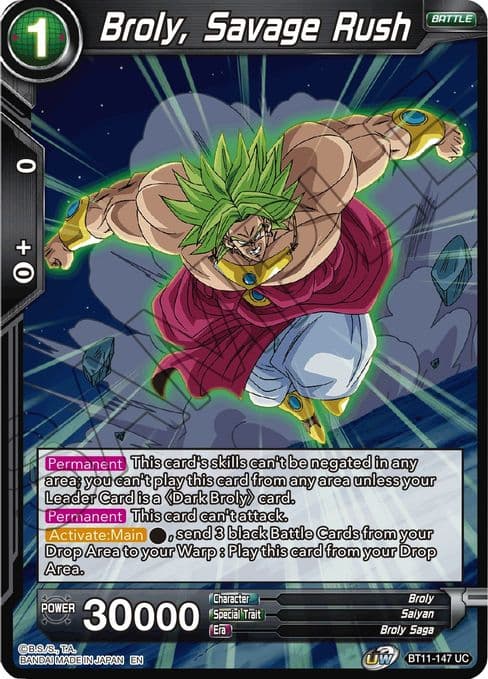 Broly, Savage Rush