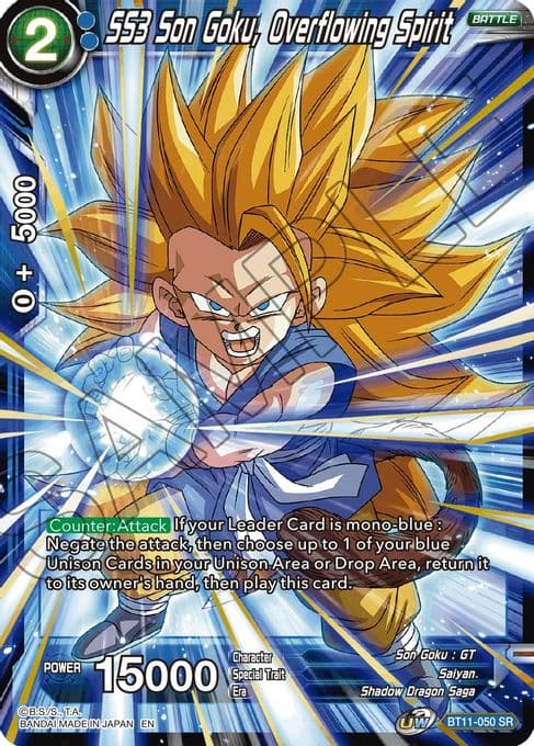 SS3 Son Goku, Overflowing Spirit