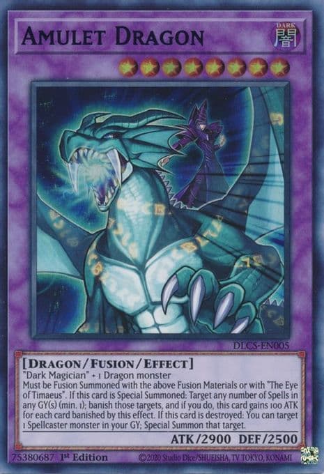 Amulet Dragon (Blue)