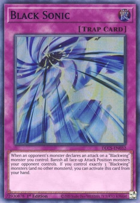 Black Sonic (Blue)