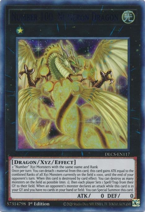 Number 100: Numeron Dragon (Green)