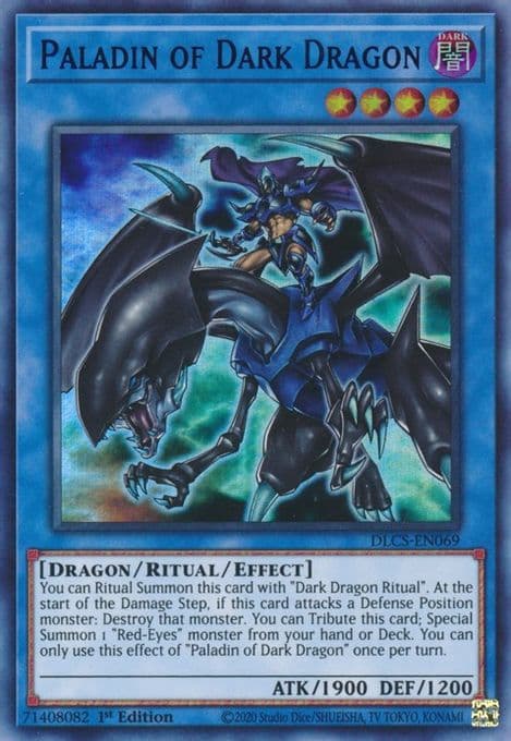 Paladin of Dark Dragon (Blue)