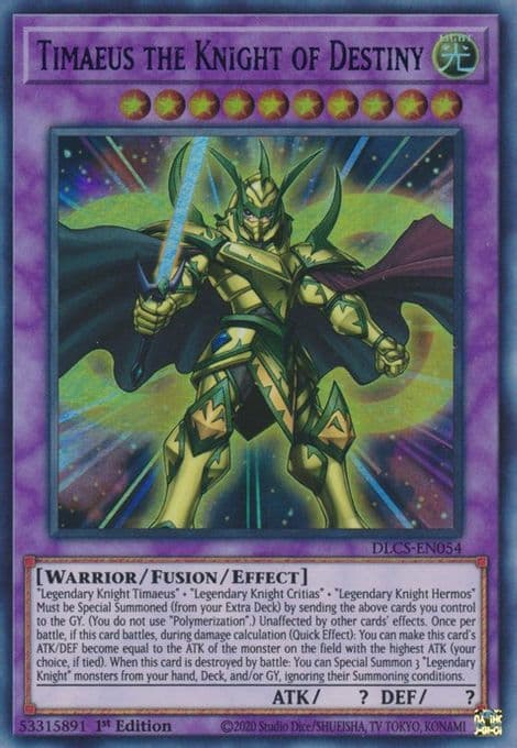 Timaeus the Knight of Destiny (Blue)