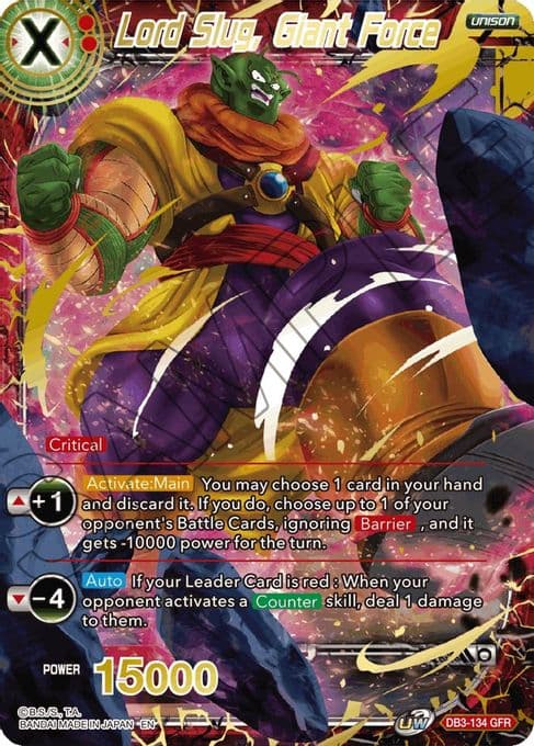 Lord Slug, Giant Force
