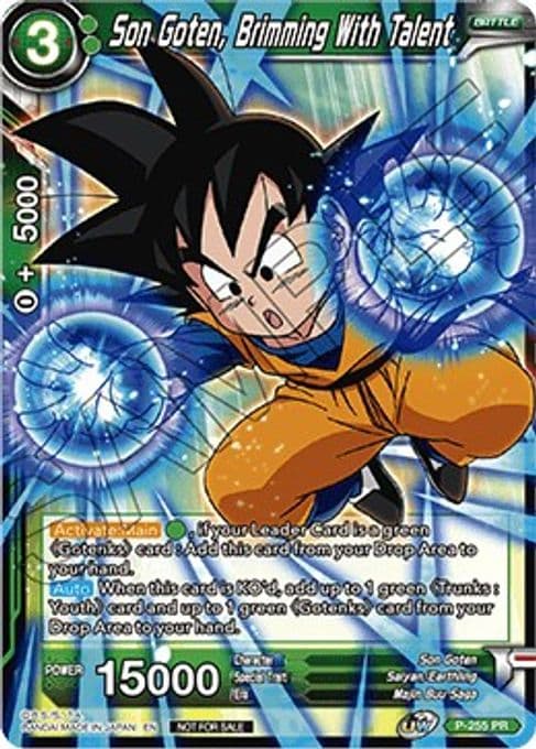 Son Goten, Brimming With Talent