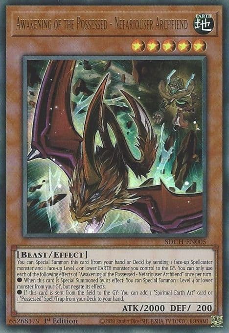 Awakening of the Possessed - Nefariouser Archfiend