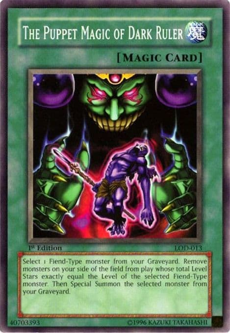 The Puppet Magic of Dark Ruler
