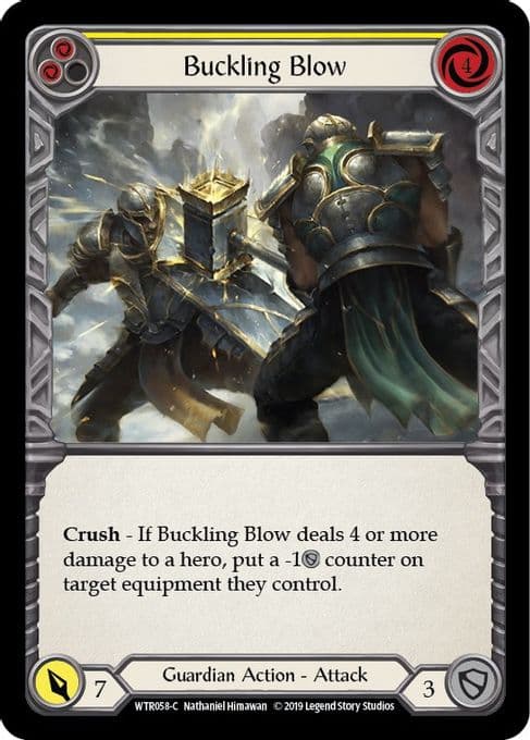 Buckling Blow (Yellow)