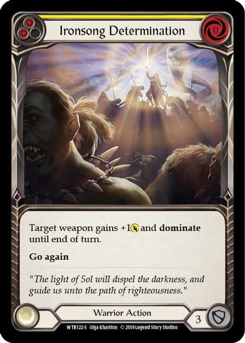 Ironsong Determination