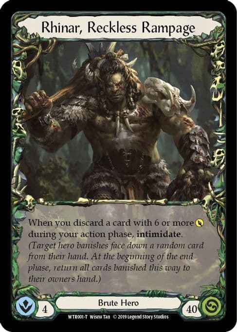 Rhinar, Reckless Rampage // Seismic Surge