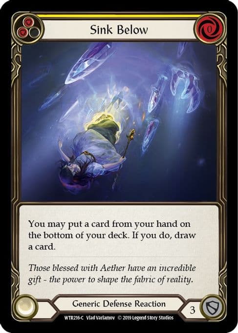 Sink Below (Yellow)