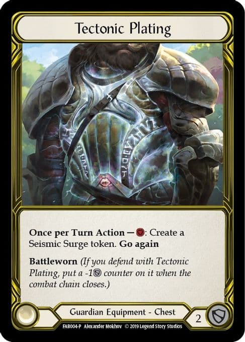 Tectonic Plating (Golden) - FAB004