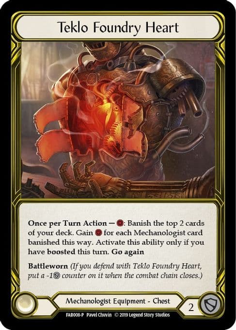 Teklo Foundry Heart (Golden) - FAB008