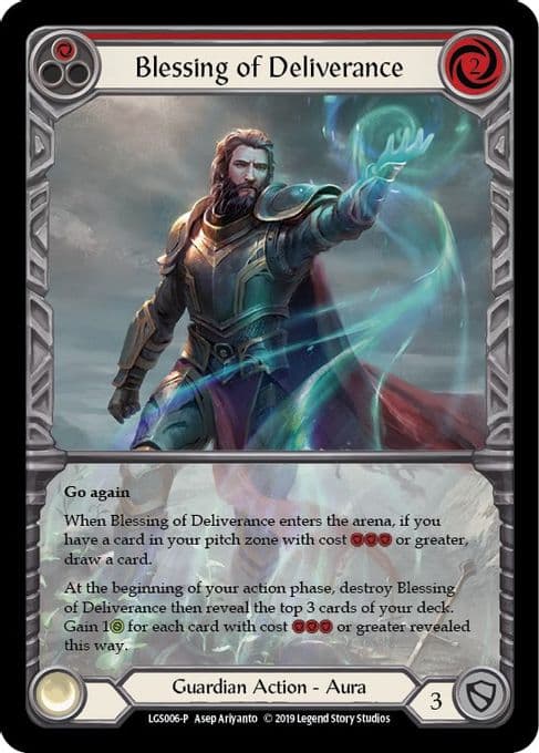 Blessing of Deliverance (Red) - LGS006