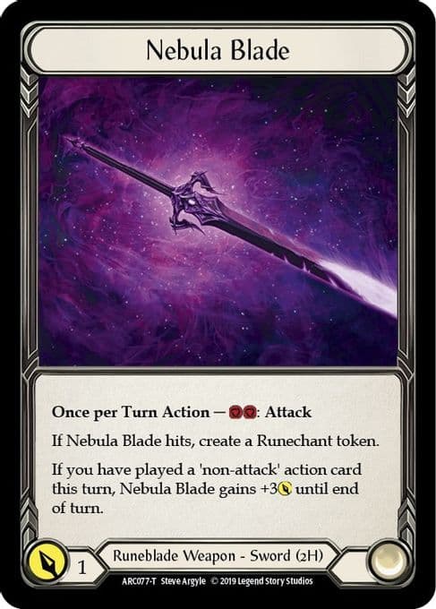 Nebula Blade // Viserai, Rune Blood