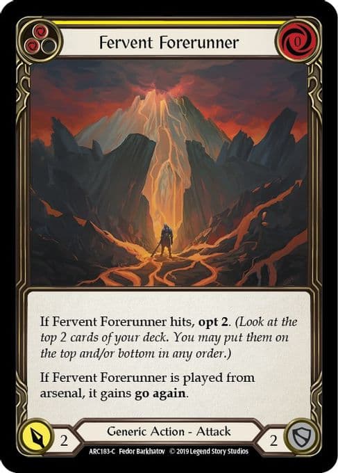Fervent Forerunner (Yellow)