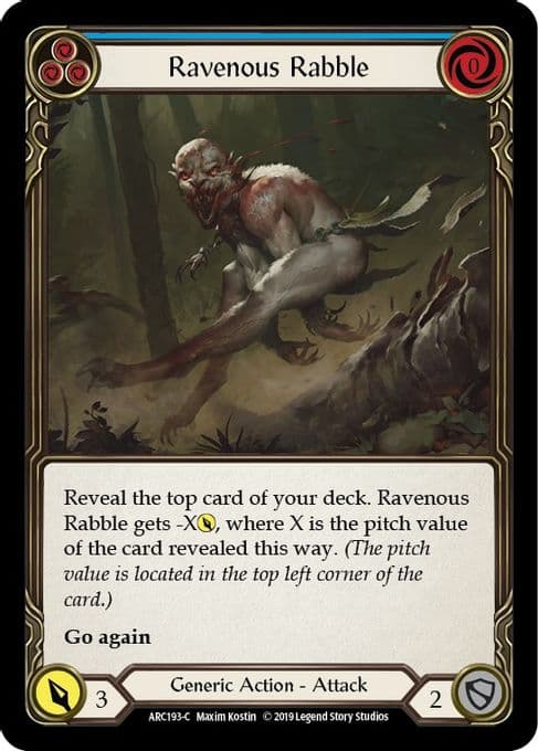 Ravenous Rabble (Blue)