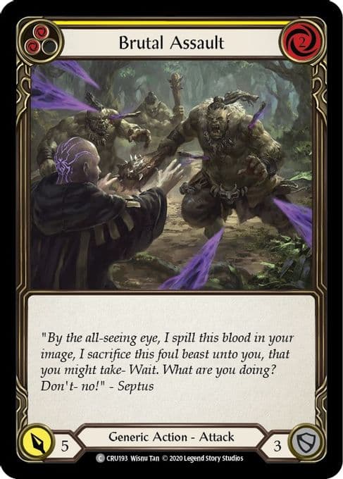 Brutal Assault (Yellow)