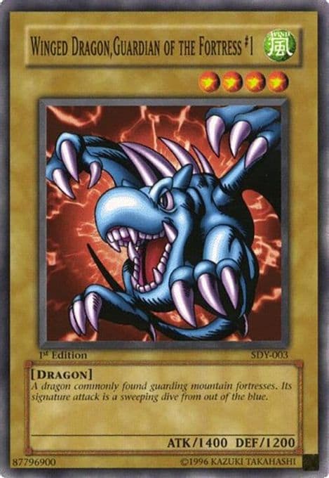 Winged Dragon, Guardian of the Fortress #1