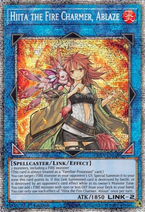 Hiita the Fire Charmer, Ablaze (Starlight Rare)