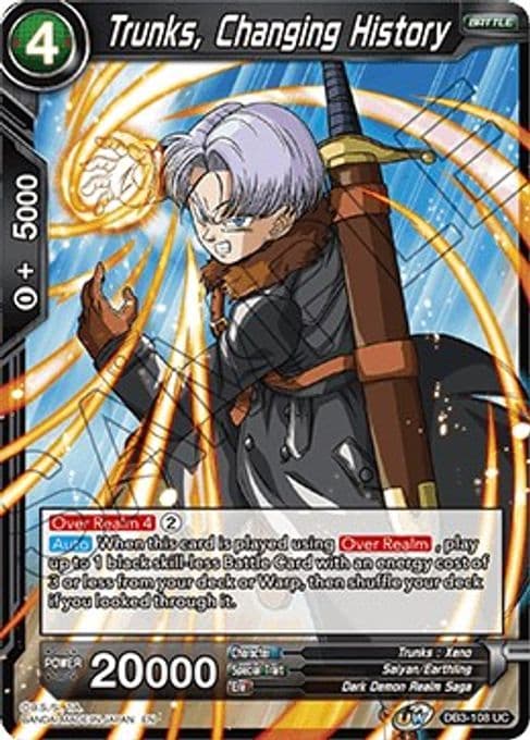 Trunks, Changing History