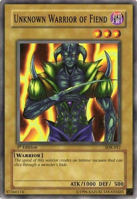 Unknown Warrior of Fiend