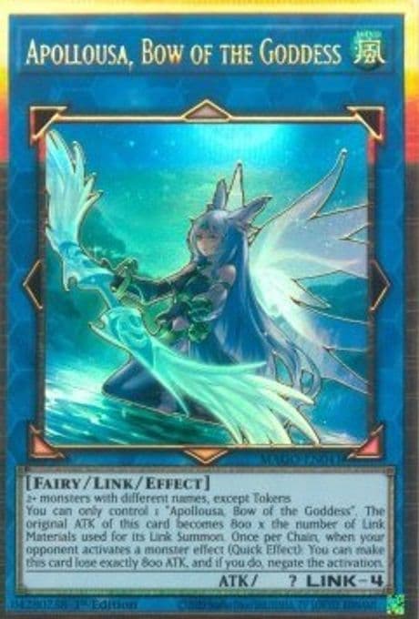 Apollousa, Bow of the Goddess (Alternate Art)