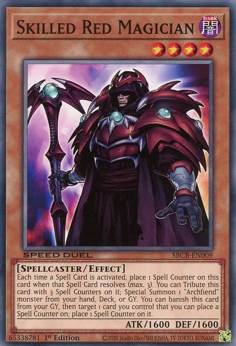 Skilled Red Magician