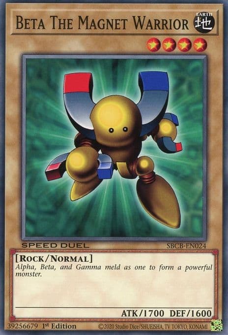 Beta The Magnet Warrior
