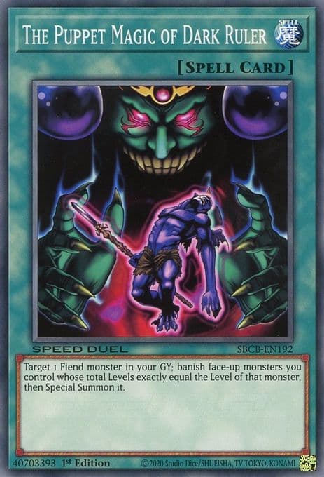 The Puppet Magic of Dark Ruler