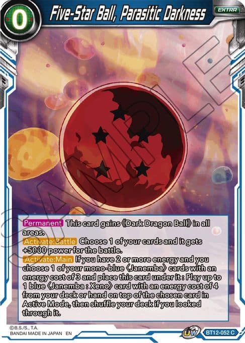 Five-Star Ball, Parasitic Darkness