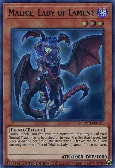 Malice, Lady of Lament (UR) (ETCO-ENSP1)
